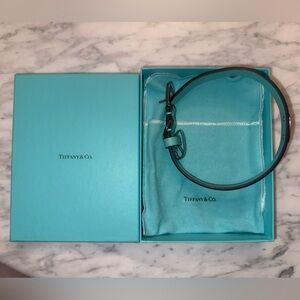 Tiffany & Co. Leather Dog Collar size M